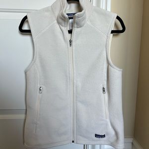 Patagonia Cream Fleece Vest